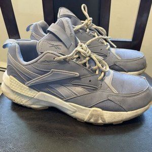 Reebok Mens  Size 10.5 Aztrek Double Mix Pops Indigo Chalk Running Shoes DV9813